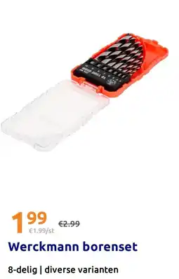 Action Werckmann borensset aanbieding