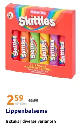 Action Lippenbalsems aanbieding
