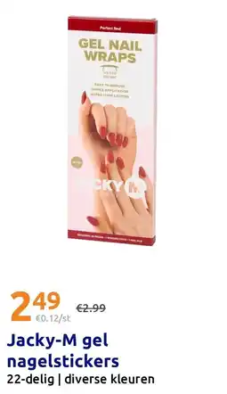 Action Jacky-M gel nagelstickers aanbieding
