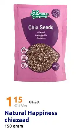 Action Natural Happiness chiazaad aanbieding