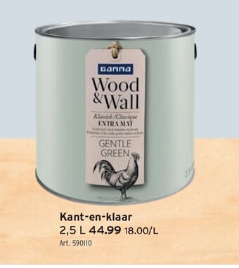 GAMMA Kant-en-klaar 2,5 L aanbieding