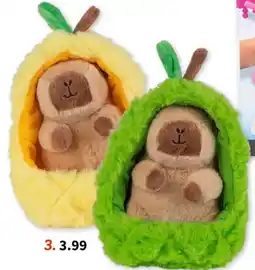 Wibra Plush toy in fruit costume aanbieding
