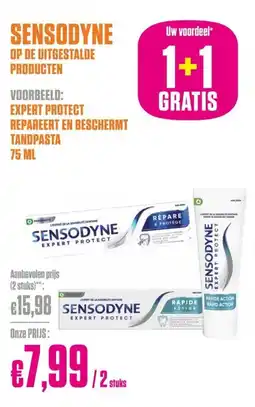 Medi Market Sensodyne expert protect tandpasta aanbieding