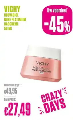 Medi Market Vichy neovadiol rose platinum day aanbieding