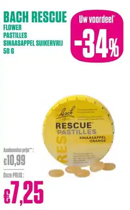 Medi Market Bach rescue flower pastilles aanbieding