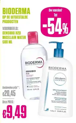 Medi Market Bioderma sensibio h2o aanbieding