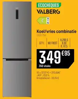 Electro Depot Koel/vries combinatie aanbieding