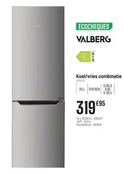 Electro Depot Koel/vries combinatie aanbieding