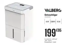 Electro Depot Valberg ontvochtiger aanbieding