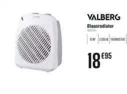 Electro Depot Valberg blaasradiator aanbieding