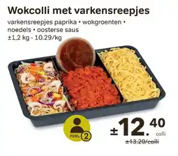 Bon Ap Wokcolli met varkenssreepjes aanbieding