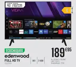 Electro Depot edenwood full hd tv aanbieding