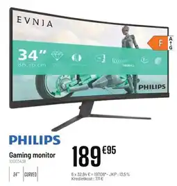 Electro Depot Philips gaming monitor aanbieding