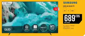 Samsung UHD 4K QLED TV