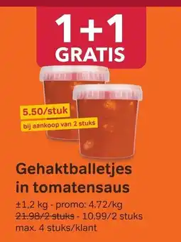 Bon Ap Gehaktballetjes in tomatensaus aanbieding