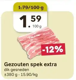 Bon Ap Gezouten spek extra aanbieding