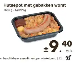 Bon Ap Hutsepot met gebakken worst aanbieding