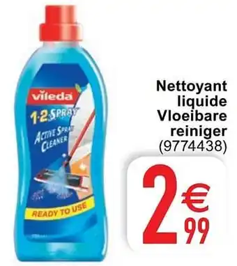 Nettoyant liquide vloeibare reiniger