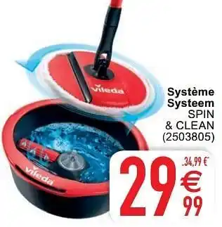 Cora Système systeem spin + clean aanbieding