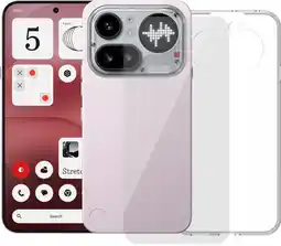 Coolblue Nothing Phone (4a) Pro 256GB Roze 5G + Accessoirepakket aanbieding