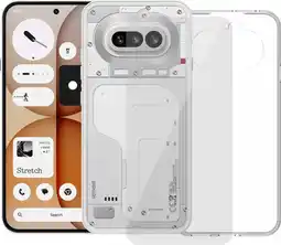 Coolblue Nothing Phone (4a) 128 Go Blanc 5G + Pack d'Accessoires aanbieding