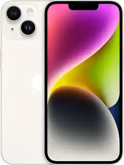 Coolblue iPhone14 128Go Blanc Reconditionné (Comme Neuf) aanbieding