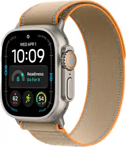 Coolblue Apple Watch Ultra 4 Cellular 49mm Natural Trail Band M/L aanbieding