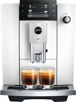 Coolblue JURA E6 Piano White (ED) aanbieding