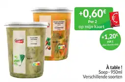 Intermarché À table ! Soep aanbieding