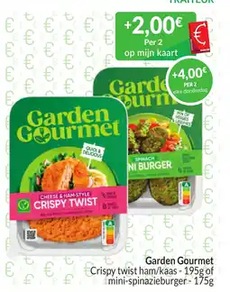 Intermarché Garden Gourmet Crispy twist ham/kaas aanbieding