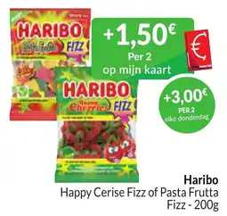 Intermarché Haribo Happy Cerise Fizz of Pasta Frutta Fizz aanbieding