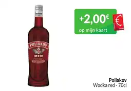 Intermarché Poliakov Wodka red aanbieding