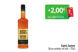 Intermarché Saint James Rum amber of wit aanbieding