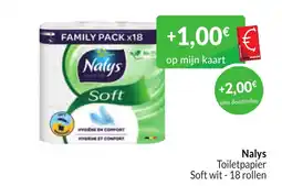 Intermarché Nalys Toilet papier Soft wit aanbieding