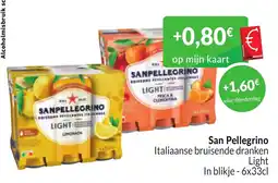 Intermarché San Pellegrino Italiaanse bruisende dranken Light aanbieding