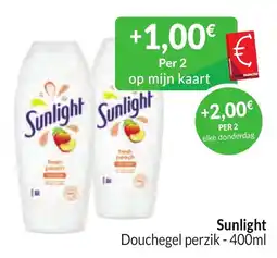 Intermarché Sunlight Douchegeel perzik aanbieding