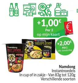 Intermarché Namdong Instantnoedels aanbieding