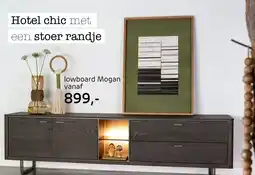 Henders & Hazel lowboard Mogan aanbieding