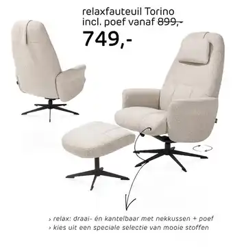 Relaxfauteuil torino