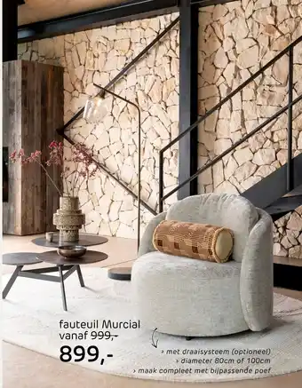 Murcial fauteuil