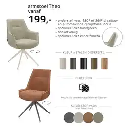 Henders & Hazel Armstoel theo aanbieding