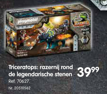 Triceratops: razernij rond de legendarische stenen