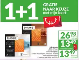 Intermarché Labeyrie Gerookte zalm aanbieding