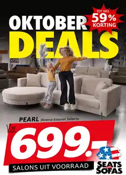 Seats and Sofas Pearl aanbieding