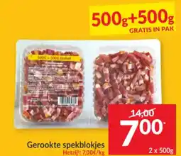 Intermarché Gerookte spekblokjes aanbieding