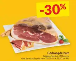 Intermarché Gedroogde ham aanbieding