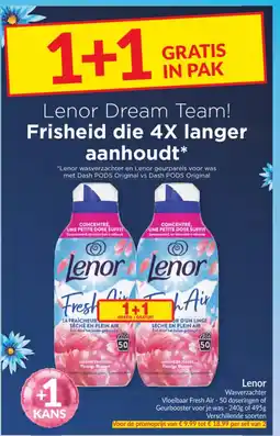 Intermarché Lenor Dream Team aanbieding