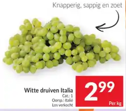 Intermarché Witte druiven Italia aanbieding