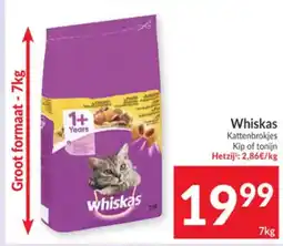 Intermarché Whiskas Kattenbrokjes aanbieding