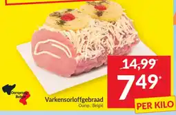 Intermarché Varkensorloffgebraad aanbieding